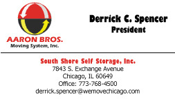 Aaron Bros Business Card Front