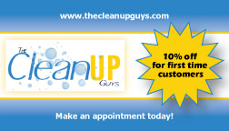 Clean Up Guys Business Card Back
