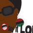 Afro Lady Button